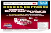 1 / 14florence-gillier-associes.com/wp-content/uploads/2015/05/Dossier... · Dossier de Presse du Salon des Entrepreneurs de Lyon Rhône-Alpes 2015 3 / 14 S’il est aujou d’hui