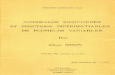 fileet publications d' orsay integrales singulieres fonctions differentiables de plusieurs variables par elias stein • a. avril-mai 1968, chapitres et