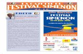 Gazette Simenon 2016 - Festival - Festival Simenon · 2016 LA GAZETTE 2016 • 1 ÉDITO FESTIVAL SIMENON 17 ANS ET TOUJOURS VIVANT ! Georges Simenon ne se démode pas. Comme les grands