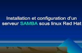 Installation et configuration d’un serveur SAMBA sous ...d1n7iqsz6ob2ad.cloudfront.net/document/pdf/5347bd77453d8.pdf · 3 Introduction : Installation et configuration d’un serveur