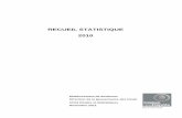RECUEIL STATISTIQUE 2010 - cnracl.retraites.fr · RECUEIL STATISTIQUE 2010 Etablissement de Bordeaux Direction de la gouvernance des fonds Unité Etudes et Statistiques Novembre 2011