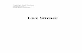 LIRE STIRNER - 23-07-2011 - monde-nouveau.net · Lire Stirner 5 Le présent travail a pour objectif de faire le point sur les lectures que j’ai faites de Stirner au cours des trente