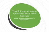 L’étude de la langue au service de la production d’écrit au cycle 2 ...vesoul2.circo70.ac-besancon.fr/wp-content/uploads/sites/2/2018/11/... · B.O.spécial n°3 du 26 avril