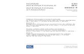 NORME CEI INTERNATIONALE IEC INTERNATIONAL 60502-4 … · Depuis le 1er janvier 1997, les publications de la CEI sont numérotées à partir de 60000. Ainsi, la CEI 34-1 devient la