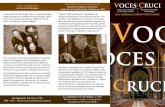 DAL CANZONIERE ENSEMbLE VOCAL MARIGNAN Voces · PDF fileVoces Cruci Musique ancienne et baroque Cycle de concerts de musique vocale à la collégiale Sainte-Croix à Liège DAL CANZONIERE