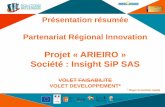 Projet « ARIEIRO » Société : Insight SiP SAS · English Premier League, ... Période 2018-2019 2020 2021 2022 2023 2024 Phase RDI Lancement Décollage Accélération Accélération