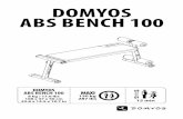 DOMYOS abS bench 100 - 130 kg 287 lbs DOMYOS abS bench 100 DOMYOS abS bench 100 8 kg / 17.6 lbs 108