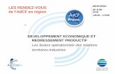 LES RENDEZ-VOUS MERCREDI de l’AdCF en région · Thierry Bapin. Directeur développement entreprises et territoires du cluster Mov’eo ...