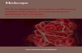 FA et angioplastie coronaire : traitement antithrombotique ... · correspondent aux recommandations non-STEMI de l’ESC publiées en 2015. Un cadre harmonieux avait alors été mis