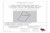 DECLARATION DE PROJET ET MISE EN COMPATIBILITE DU …apps.siba.geosphere.fr/Reglement(1)/LeTeich/ReglementComplet.pdf · - Les articles L.111-9, L.111-10 et L.313-2 du Code de l'Urbanisme,