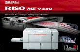 Brochure - Duplicopieur ME9350 - Imprimantes … in the RISO digital duplicator and a USB flash drive. This is useful when there is very little free space in the Storage folder or