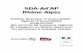 Le schéma directeur d’accessibilité – agenda d ... SDA-Ad’AP. Rhône-Alpes . ... février 2015 (art.45-I). Le dispositif créé pour atteindre cet objectif est le schéma directeur