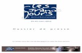 GJB 2006 8ème édition - vins-bourgogne.fr · LES GRANDS JOURS DE BOURGOGNE 2012  -  page 2 S O M M A I R E Page 2 Les Grands Jours de Bourgogne : Un …