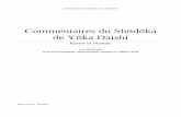 Commentaires du Shodoka de Yoka Daishizengarches.free.fr/kusen/Commentaires_du_Shodoka.pdf · 2011-04-05 · 2 Kusen du 4 mars 2009 – Garches Le septième poème du Shōdōka de