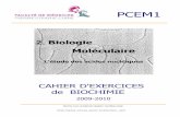 2. Biologie Moléculaire - e-Stagesaristote.datacenter.dsi.upmc.fr/disc/PCEM1/ED/2_BM_2009...de liaison à l’ADN chez les eucaryotes et les procaryotes; il contient dans sa structure