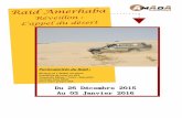 Raid Amerhaba - amada-aventure.com · Raid Amerhaba n : sert Particularités du Raid : 09 jours et 7 étapes sur place Possibilité de louer un 4X4 Traversée Gênes—Tunis—Marseille