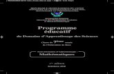 Direction des Programmes Scolaires Programme éducatif du ... · ©DIPROMAD/MEPSP, Kinshasa, juillet 2018 Conception et réalisation : Equipe Technique du Projet G¶(GXFDWLRQ pour