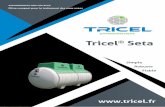 Tricel Seta · ASSAINISSEMENT NON-COLLECTIF Filtre compact pour le traitement des eaux usées  Simple Robuste Fiable Tricel® Seta
