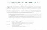ProPhètes et ProPhétie i - morashasyllabus.com et Prophetie I.pdf · inspirée par un message qu’il veut entendre, une loi contruite d’après l’inspiration n’inspirera pas