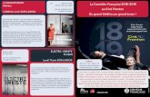 Comédie-Française Du grand théâtre sur grand écrancinefronton.com/wp-content/uploads/2018/10/depliant-18-19-Frontonfinal.pdf · La Comédie-Française 2018-2019 au Ciné Fronton
