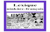 Lexquesil-burkina.org/sites/default/files/Dictionnaire ninkare partie ninkare - français.pdf · la notaton aurat n trodut une dffc ulté supplém entare dans la maîtrse de l'orthographe.