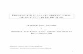PROPOSITION D ARRETE PREFECTORAL DE PROTECTION … · - Sérotine commune ( Eptesicus serotinus ) - Noctule commune ( Nyctalus noctula ) - Murin de Daubenton ( Myotis daubentonii