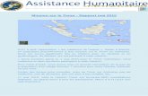 Mission sur le Timor - Rapport mai 2015assistancehumanitaire.org/index_htm_files/rapport...Certes des locaux pour consulter, mais au Timor sur Amfoang, pas de médecins, pas de dentistes,