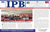 P a r i w a r a IPBbiofarmaka.ipb.ac.id/biofarmaka/2014/Pariwara IPB 2014 Vol 56.pdf · Ketua Komisi Disiplin Fateta IPB, Dr. Rokhani Hasbullah, mengatakan, penegakan tata tertib