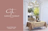 Garnier Thiebaut - Katalog 2018 - schatz-wohnen.de · Ambassadrice du savoir-vivre français auprès des plus grands noms de la restauration et de l’hôtellerie étoilées, Garnier-Thiebaut