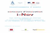 CDC Concours d'innovation - novalog.eu file · Web viewInvestissements d’avenir. Vague spéciale intégrant une thématique exceptionnelleen collaboration avec le Comité d’organisationdes