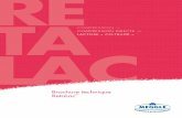 RE TA - meggle-pharma.de · aqueuses de HPMC Extrusion, Sphéronisation RetaLac® = particulièrement appropriée Indications réglementaires et significatives de qualité RetaLac®