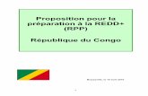 Proposition pour la préparation à la REDD+ (RPP ... · PDF fileRPP Readiness preparation proposal (Proposition de préparation à la REDD+) SIG Système d’information géographique