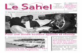 Ibro Youka /ONEP - nigerdiaspora.netnigerdiaspora.net/journaux/sahel-16-09-14.pdf · Radio Shukurah, aux Centres de Relais de la Radio et T l vision Dounia et Niger 24 et la Radio