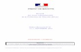 Recueil des Actes Administratifs de la Préfecture de ... · des Documentalistes et Bibliothécaires de Mayotte’ (ADBM) dans le cadre des crédits délégués par le Ministère