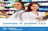 Catalogue de produits 2014 - pharmascience.com · 1 Catalogue de produits 2014 Marques privées en vente libre  Septembre 2014 canada Marques privées en vente libre