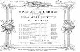 COMPLETS CLARINETTE - free-scores.com · hf 2s operas celebres complets pour clarinette far h. klosÉ premiÈre sÉr.ie № \. le barbier de seville rossini n» 2. j:a gazza ladra