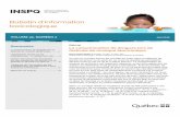 Bulletin d information toxicologique - INSPQ · comme l’hyperthermie, la rhabdomyolyse, le syndrome de sécrétion inappropriée d’hormone antidiurétique (SIADH) et la coagulation