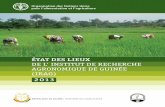 État des lieux de l’Institut de Recherche Agronomique de ... · PDF filed’enseignement supérieur et de recherche scientifique (facultés d’agronomie des universités de Conakry