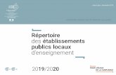 Répertoire des établissements publics locaux d’enseignementcache.media.education.gouv.fr/file/contactsChezVous/33/2/Repertoire... · Yvelines Répertoire des établissements publics