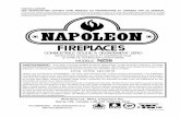NZ26 - Napoleon Products Official Website · w415-156 / 09.08.00 3 les foyers au bois napolÉon sont fabriquÉs conformÉment aux normes stric-tes du certificat d’assurance de qualitÉ
