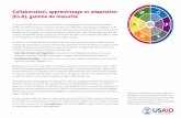 Collaboration, apprentissage et adaptation (CLA), gamme de ... Collaboration, apprentissage et adaptation