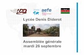 Lycée Denis Diderot Pré rentrée Assemblée générale mardi ...©sentation en AG-26-09-2017.pdfPartenariat avec l’institut Cervantes et l’Ambassade d’Espagne pour l’examen