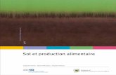 Sol et production alimentaire - nfp68.ch · PNR 68 Synthèse thématique 1 Sol et production alimentaire Le sol a joué un rôle essentiel tout au long de l’histoire de l’humanité