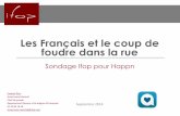 Les Français et le coup de foudre dans la rue - ifop.com · Il les accompagne dans la définition et le pilotage de leur stratégie d’entrepriseen leur fournissant une vision opérationnelle