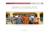 Rapport d’activités 2009 - CIDR fileRapport d’activités 2009 . Systèmes de santé et prévoyance sociale. Guinée – Responsables des mutuelles de santé de la ville de N’Zérékoré