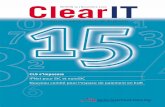 ClearIT 15 - édition novembre 2002  · tion de telles transactions. Les ban-ques peuvent mieux gérer leurs liqui-dités, puisqu’il leur est possible de suivre en temps réel quelles