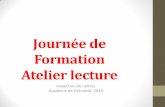 Journée de Formation - lettres-pedagogie.web.ac-grenoble.fr · Programme des œuvres (BO 04/04/19) Classe de première de la voie générale Objet d'étude : La poésie du XIXe siècle
