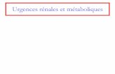Urgences rénales et métaboliques - Oncorea.com SIO/2015-2016/16-04-19 10. Urgences... · Diagnostic différentiel entre une insuffisance prérénale (“fonctionnelle”) et rénale