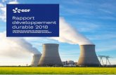 Rapport développement durable 2018 - edf.fr · Un industriel responsable CNPE de Dampierre-en-Burly I Rapport développement durable I 5 I ENVIRONNEMENT Un industriel responsable