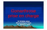 Gonarthrose prise en charge - solimed.net · *1.La prise en charge optimale de la gonarthrose est basée sur une combinaison de traitements médicamenteux et non médicamenteux *2.Le